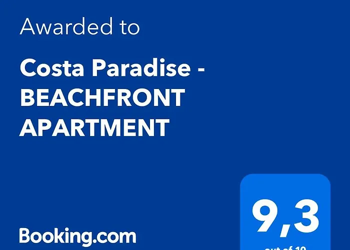 Costa Paradise - Beachfront Apartment